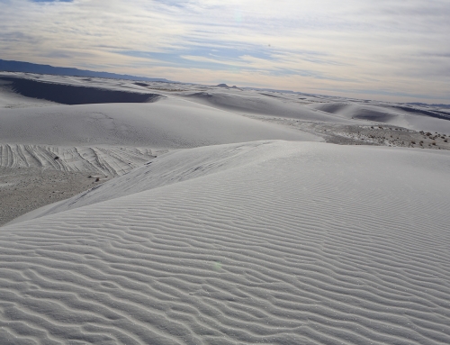 USA 2014 : White sands NM, Big Bend TX, road #1